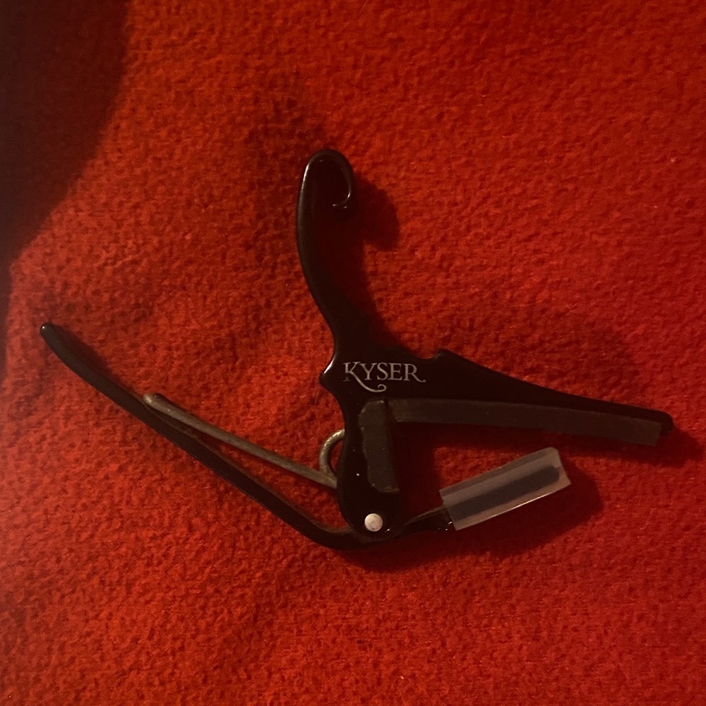 Black Guitar Capo